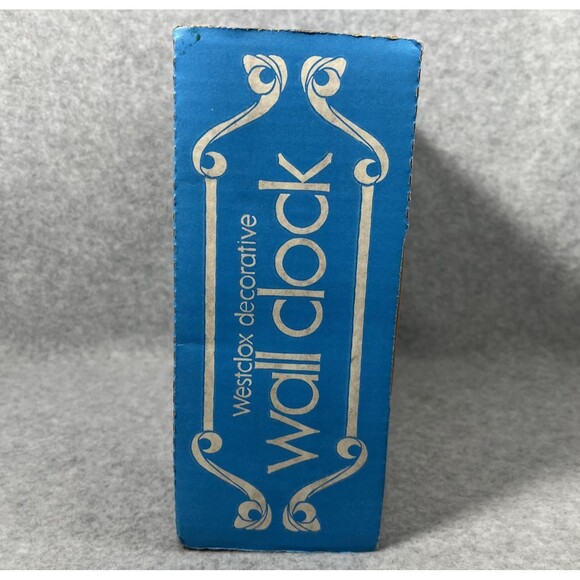 Vintage Westclox Walltone Electric Wall Clock Walnut Woodgrain USA Retro Decor - Picture 4 of 9